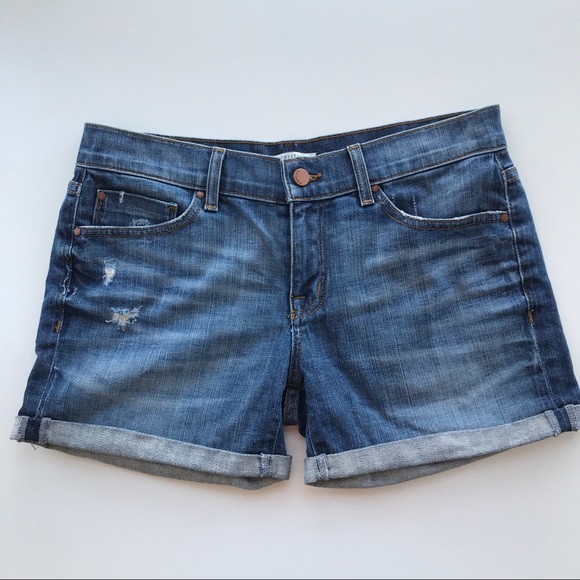 Fidelity Pants - Fidelity Denim Malibu Boyfriend Denim Shorts
